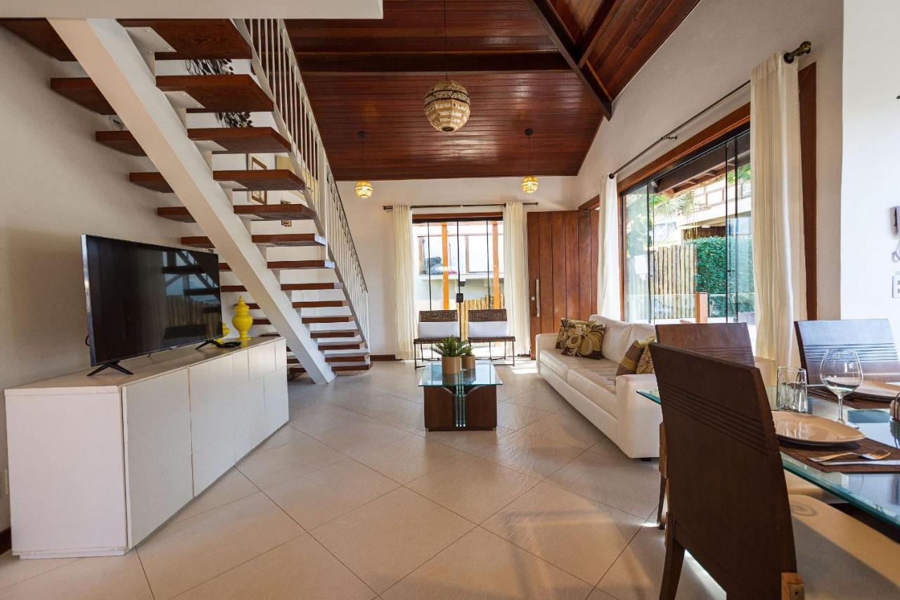 Casa Espetacular Entre Geriba E Ferradurinha - Wifi 200Mb - Piscina Do Codominio - 700 M Da Praia - Garagem - 4 Suites - Area Gourmet Privativa - Cozinha Equipada - Area Kids - Portaria 24H - Ar Condicionado Armacao dos Buzios ภายนอก รูปภาพ